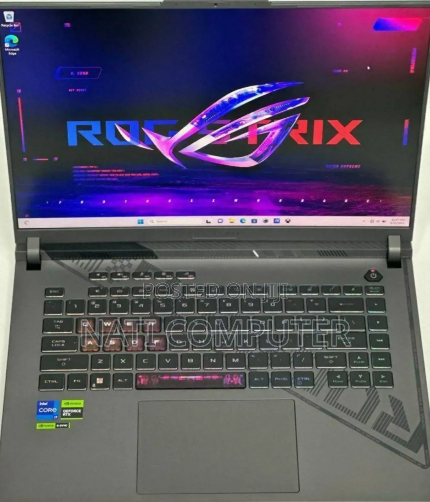 New Laptop Asus ROG Strix G16 G614 32GB Intel Core I9 SSD 2T