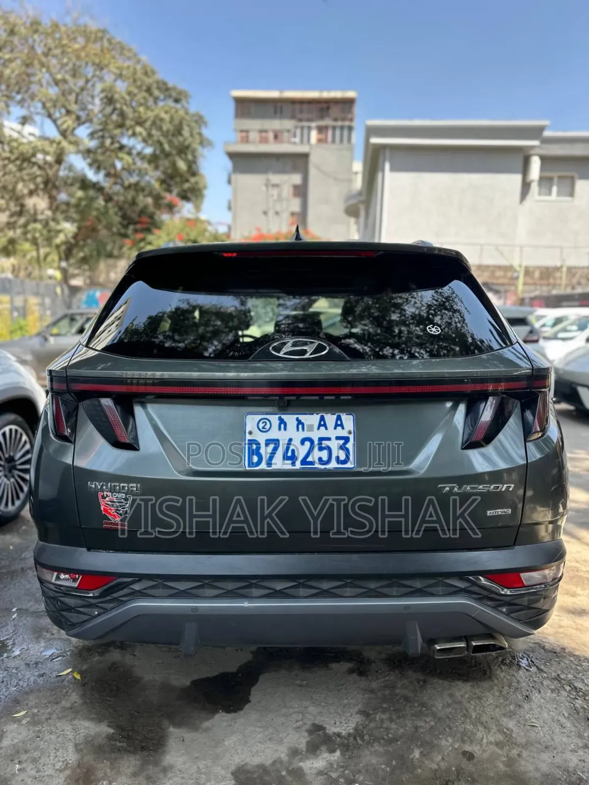 Hyundai Tucson Limited 2021 Gray