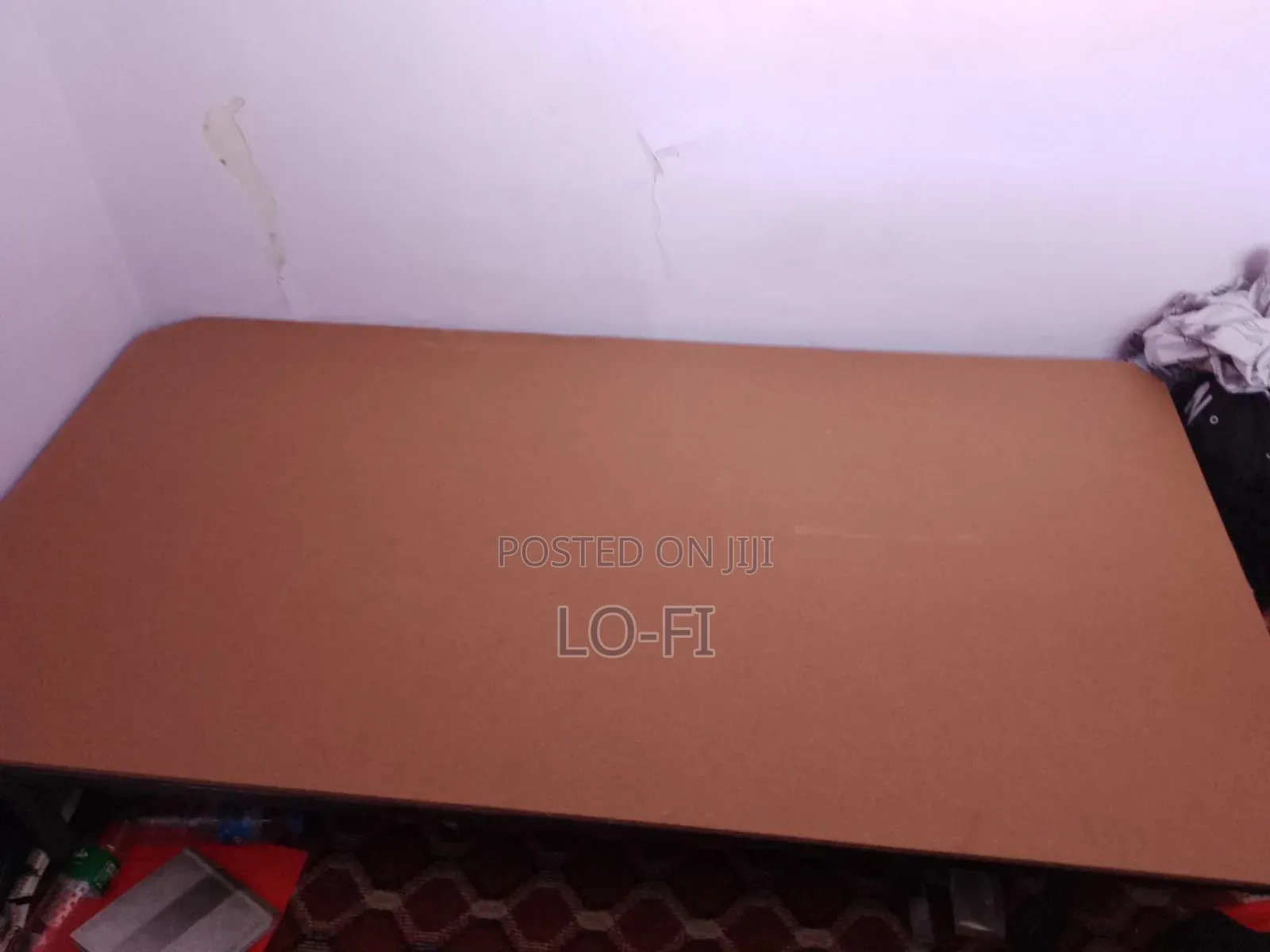 Wood and Metal Bed Frame