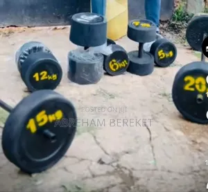 Gym Equipment's Dampel/ዳምፔል/Konkrite