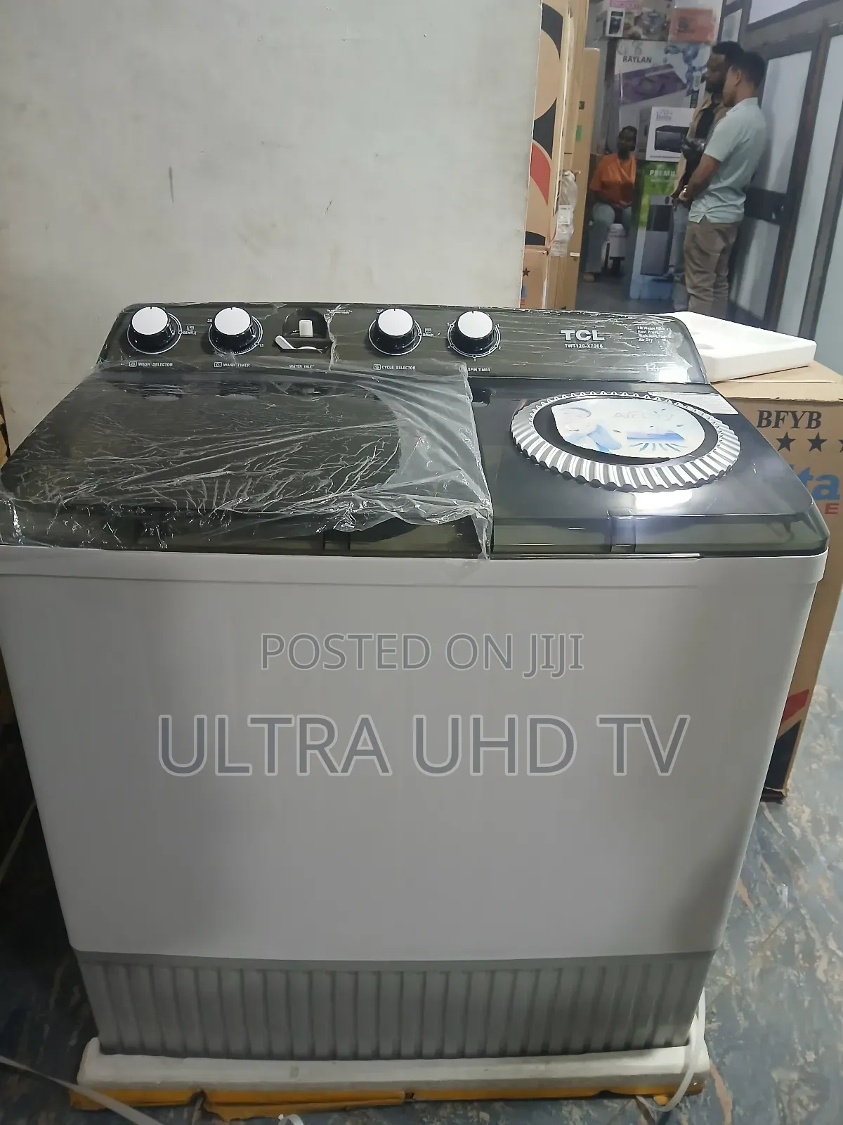 Tcl 12 Kg Semi-automatic Twin-tub Washing Machine.