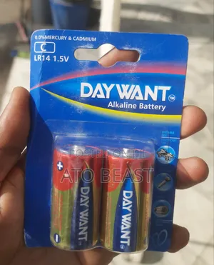 Day Want Lr14 Alkaline C Cell Batteries.