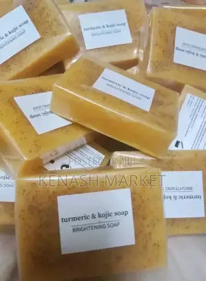 Turmeric and Kojic Acid Brightening Soap Bar.