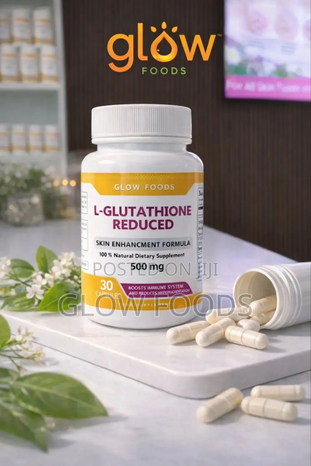 L-Glutathione Reduced Glow Foods