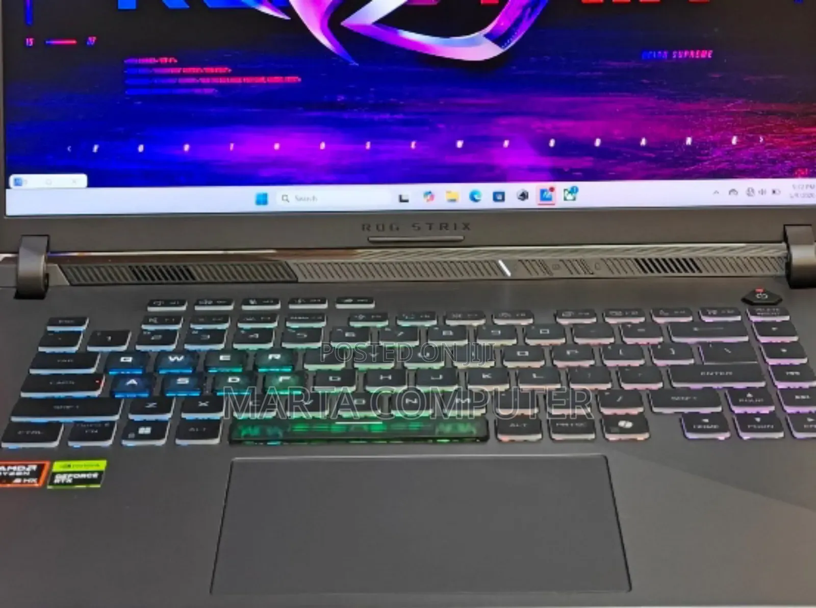 New Laptop Asus ROG Strix G16 G614 16GB AMD Ryzen 9 SSD 1T