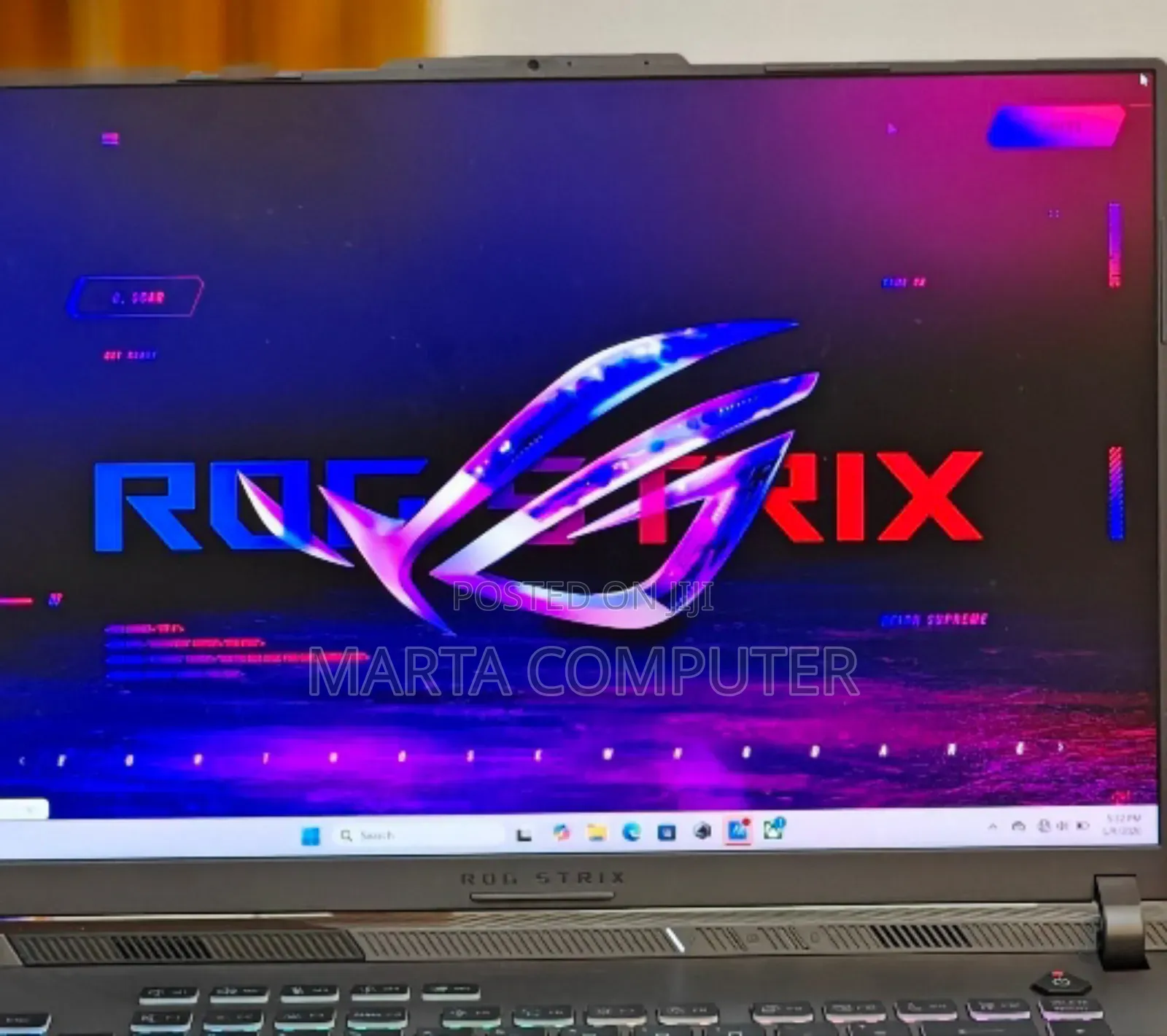 New Laptop Asus ROG Strix G16 G614 16GB AMD Ryzen 9 SSD 1T