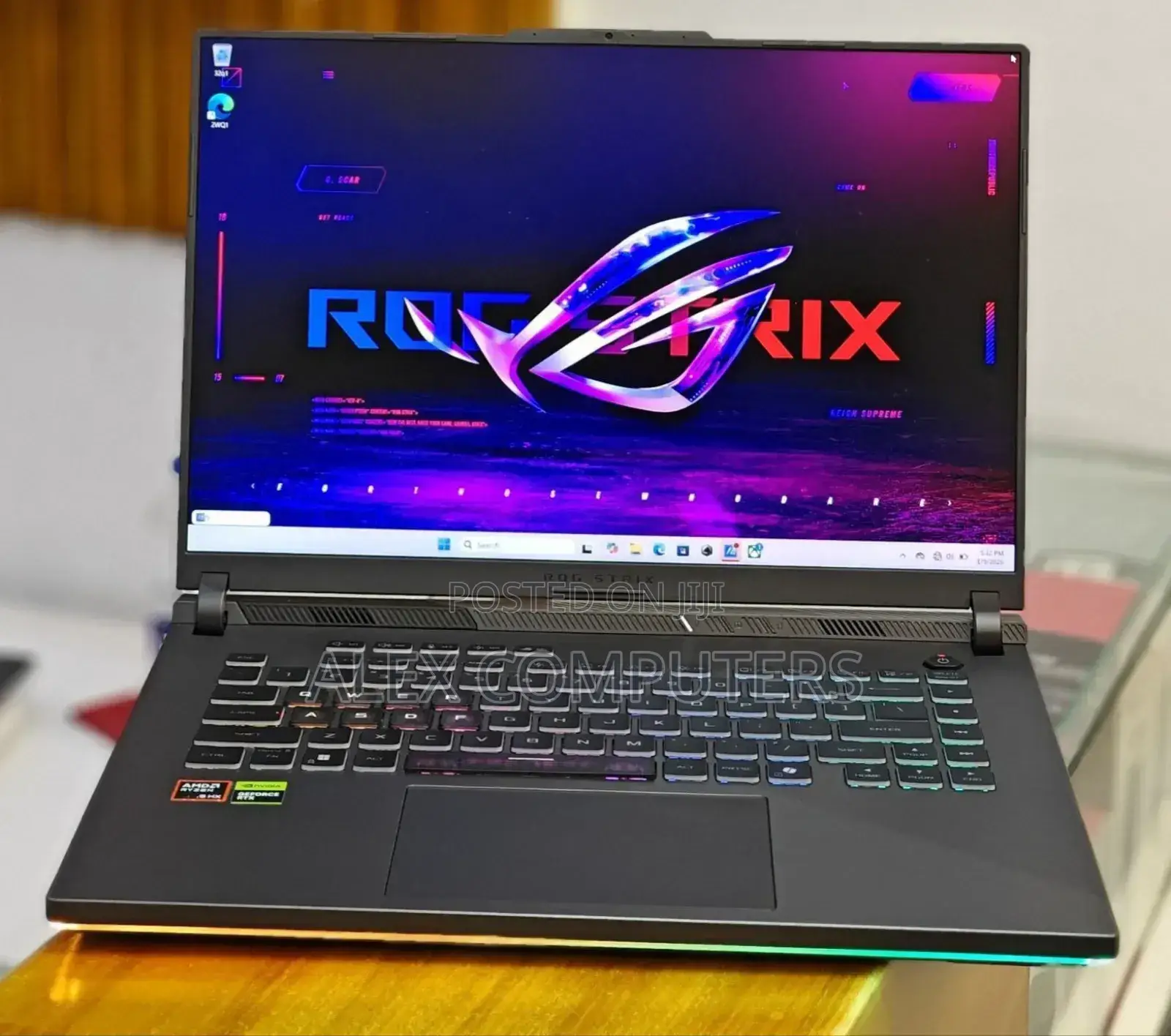 New Laptop Asus ROG Strix G16 G614 16GB AMD Ryzen 9 SSD 1T