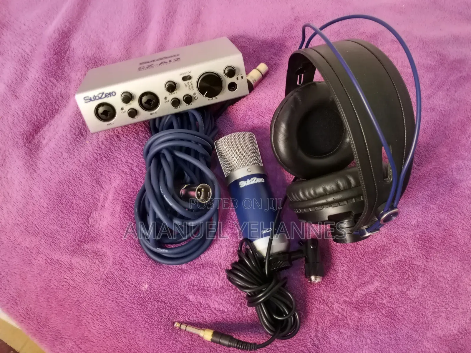 Subzero Base-2 Bundle Audio Recording Equipment