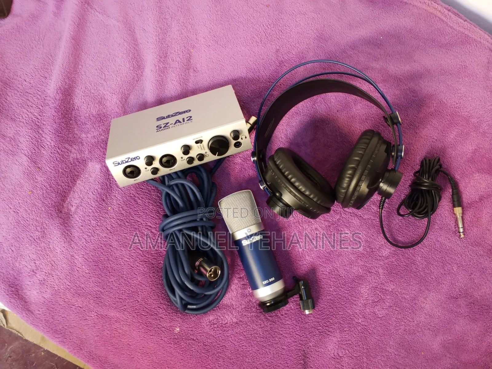 Subzero Base-2 Bundle Audio Recording Equipment