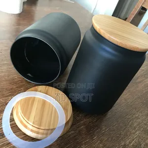 Ikea Jar With Bamboo Lid
