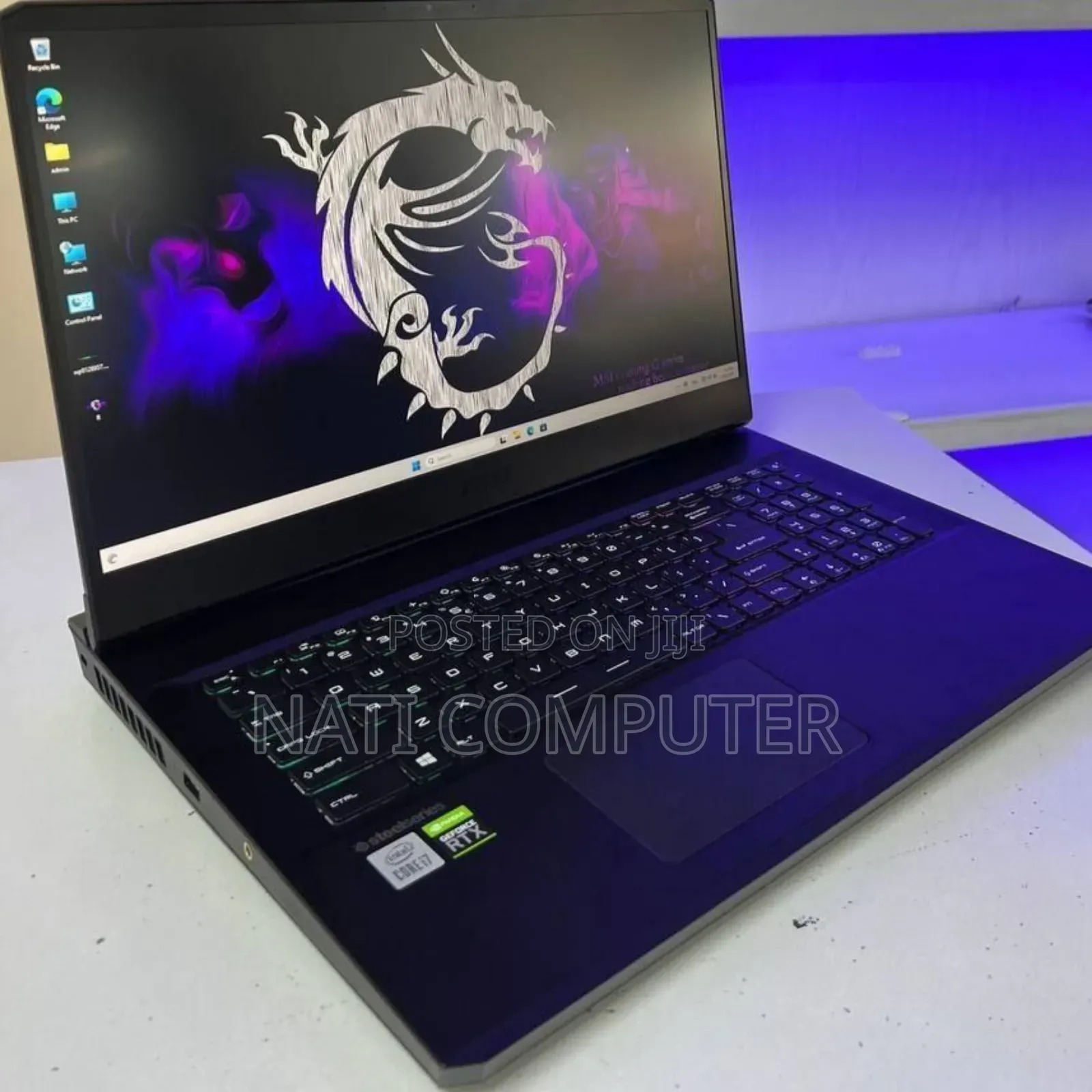 New Laptop MSI Pulse GL66 32GB Intel Core I7 SSD 1T