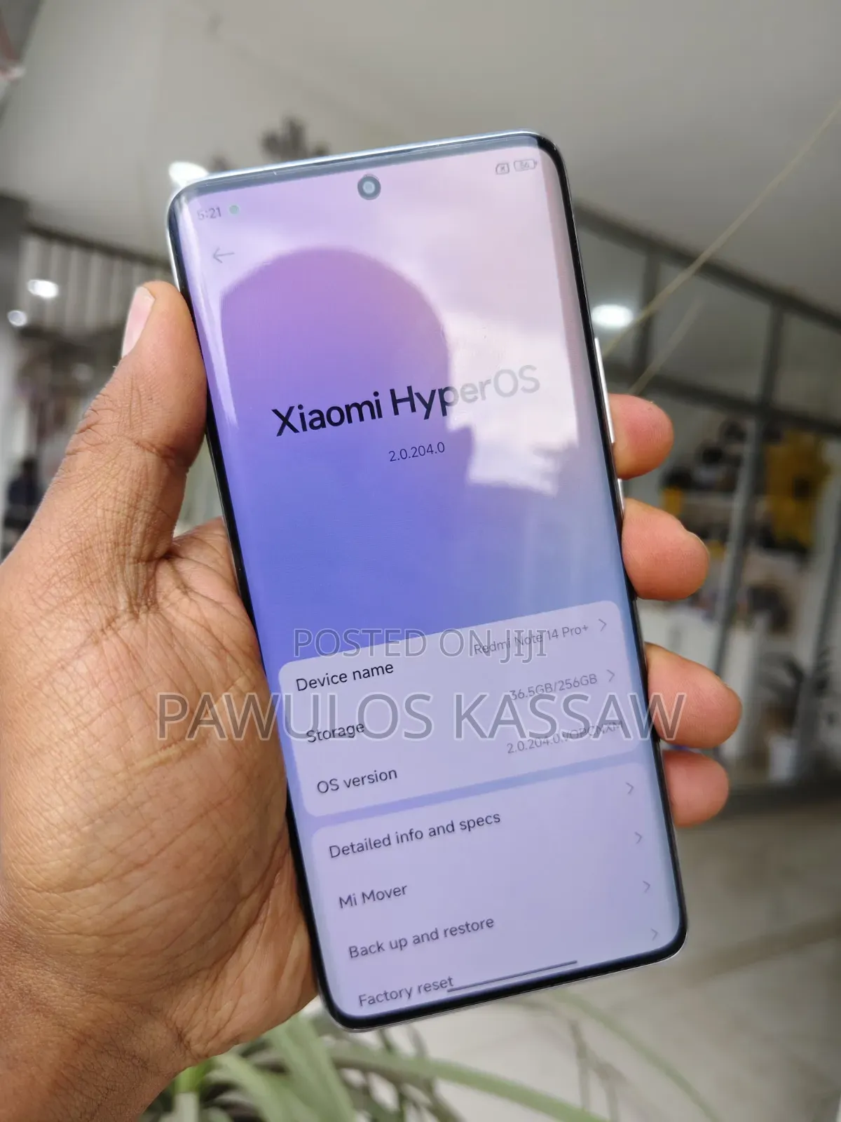 Xiaomi Redmi Note 14 Pro+ 256 GB Black