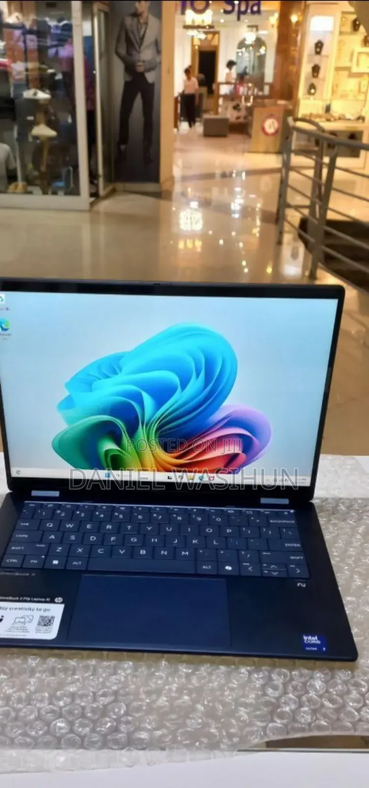 New Laptop HP Envy X360 16GB Intel SSD 512GB