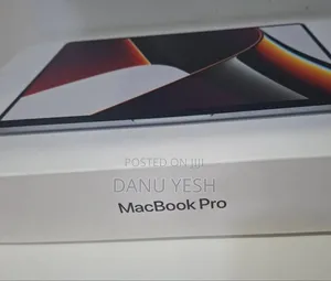 New Laptop Apple MacBook Pro 2021 M1 32GB Apple M1 Max SSD 1T