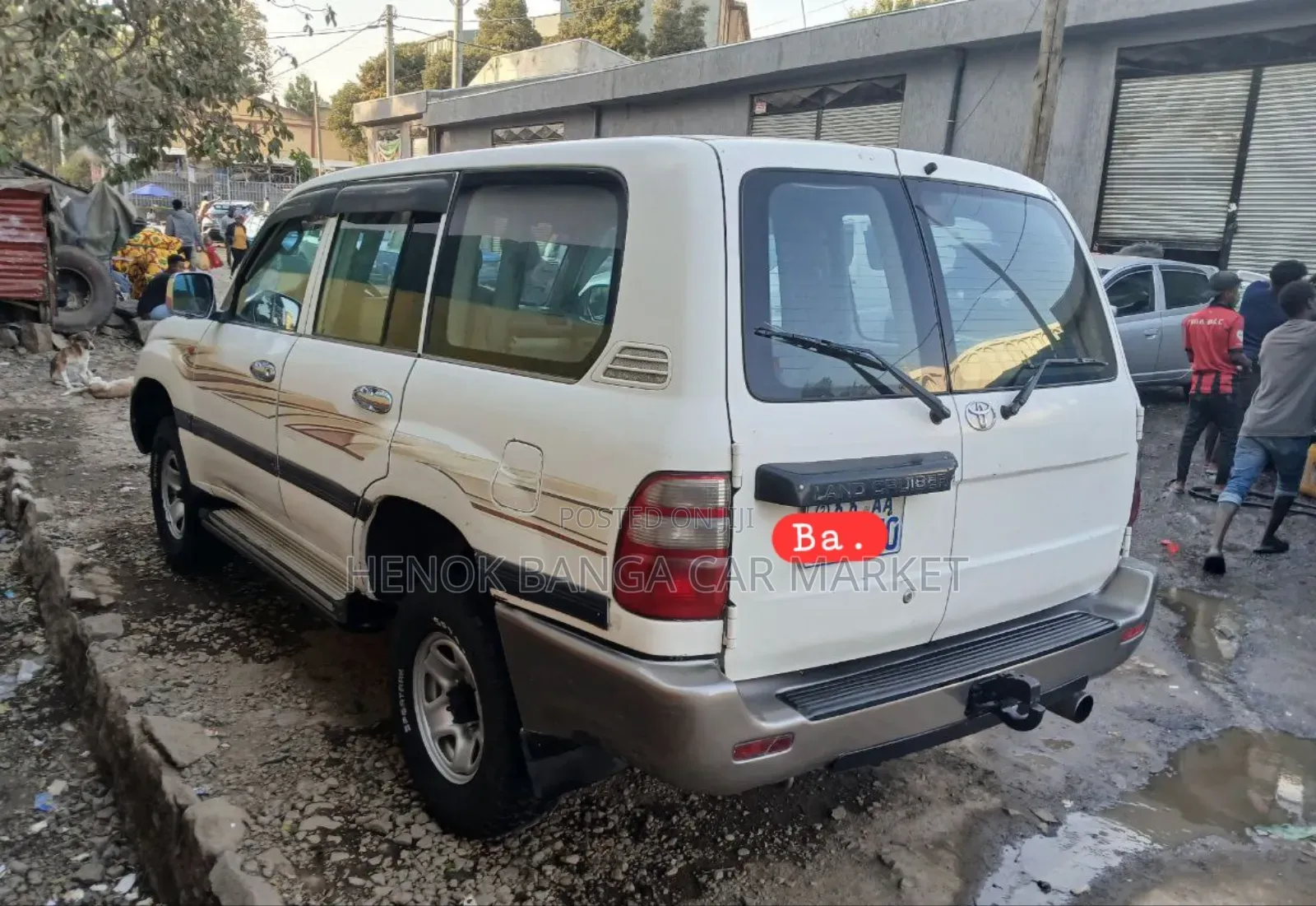 Toyota Land Cruiser 4x4 2004 White