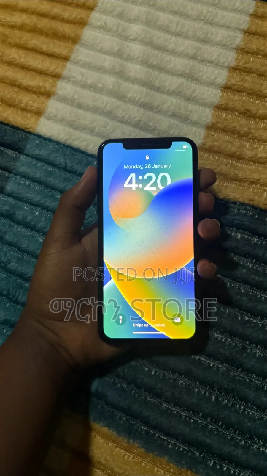 New Apple iPhone X 256 GB Black