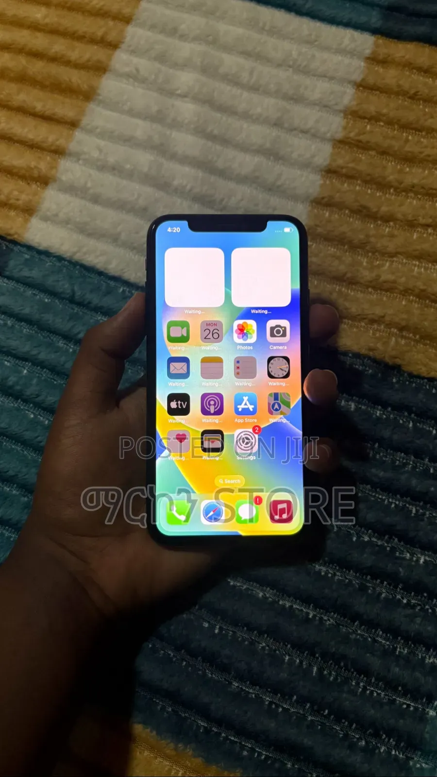 New Apple iPhone X 256 GB Black