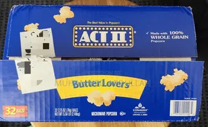 Act Ii Butter Lovers Microwave Popcorn, 2.75 Ounce (32 Pack)