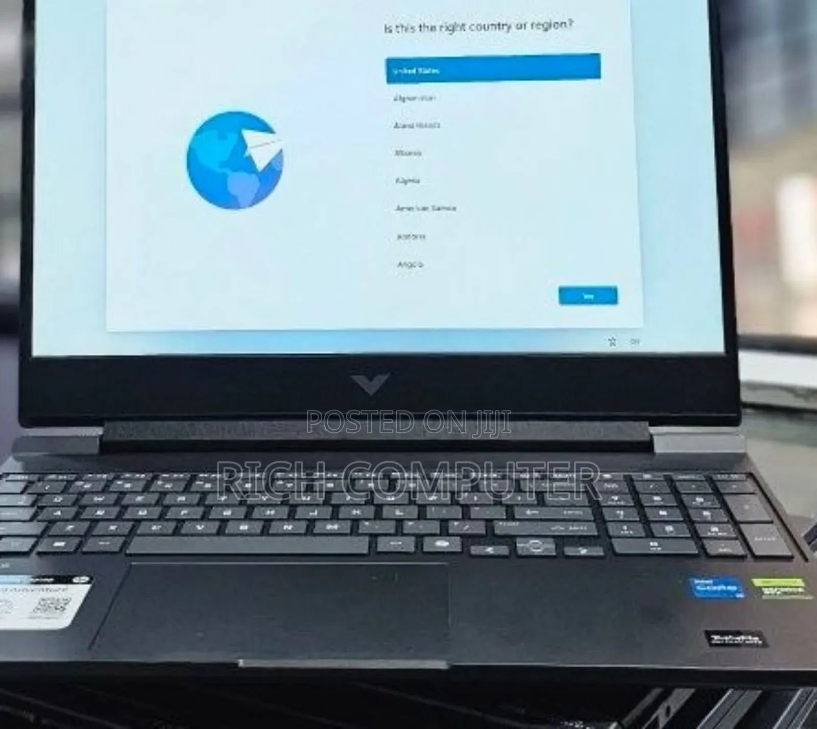 New Laptop HP Victus 15 8GB Intel Core I5 SSD 512GB