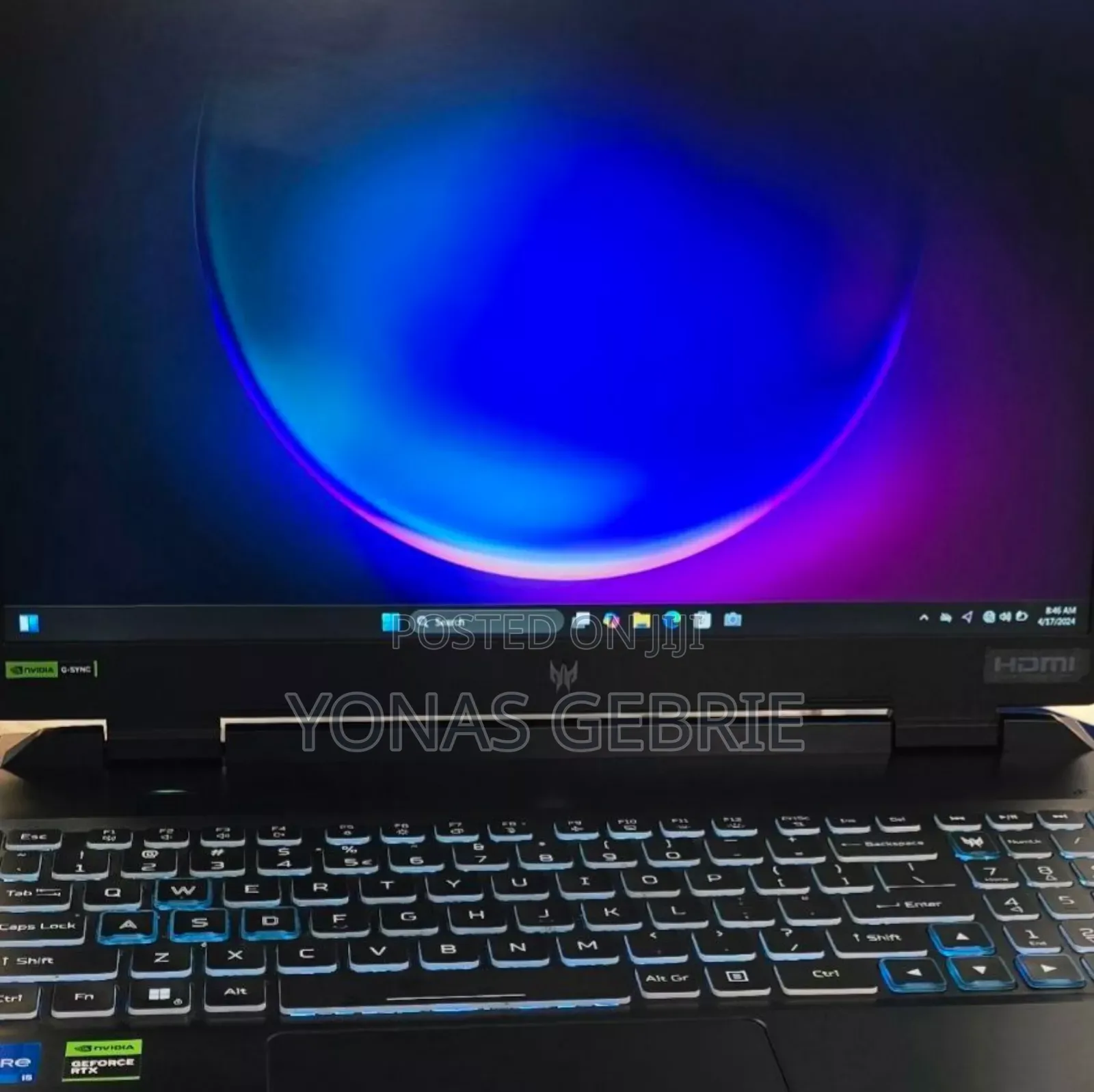 New Laptop Acer 16GB Intel Core I9 SSD 512GB