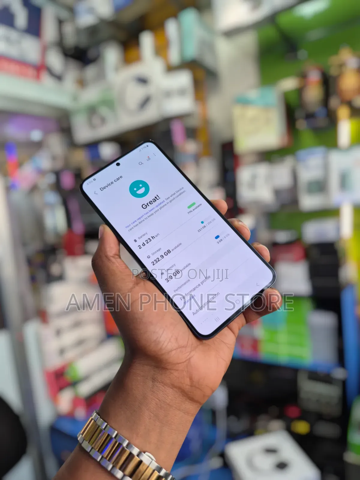 New Samsung Galaxy S23 Plus 256 GB Black