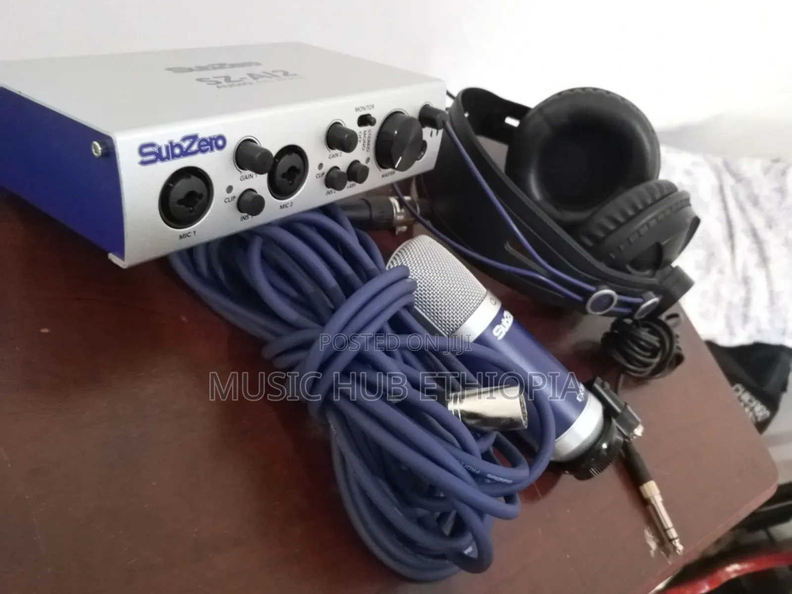 Subzero Base-2 Bundle Audio Recording Equipment