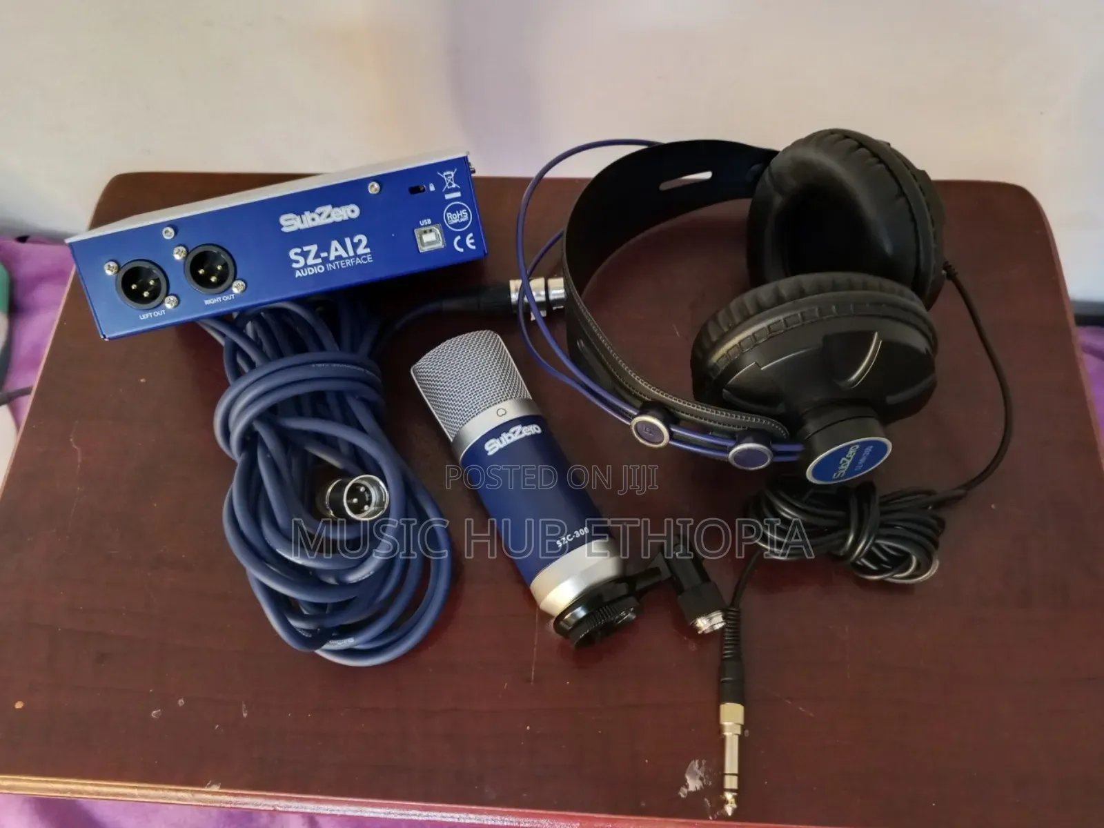 Subzero Base-2 Bundle Audio Recording Equipment