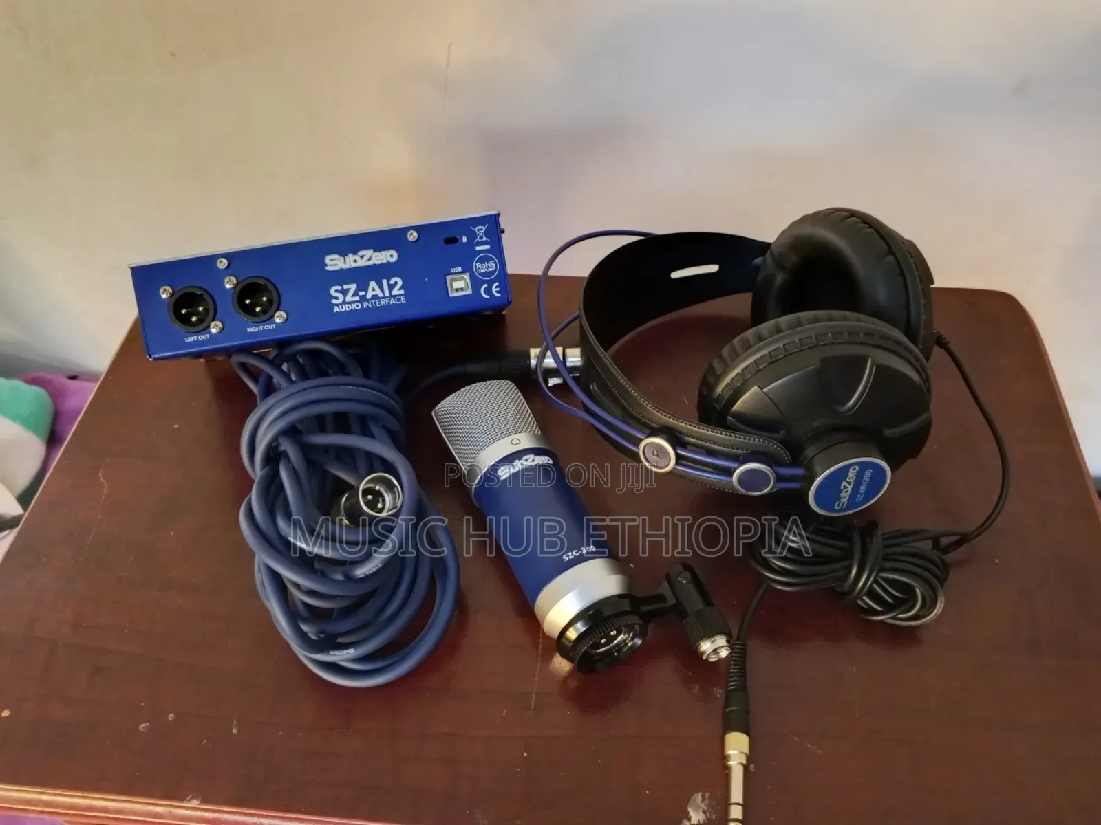 Subzero Base-2 Bundle Audio Recording Equipment