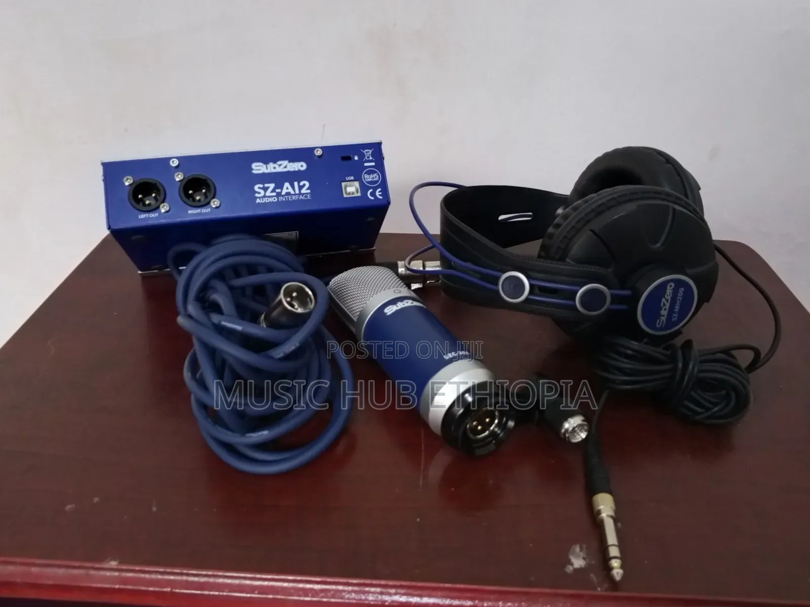 Subzero Base-2 Bundle Audio Recording Equipment