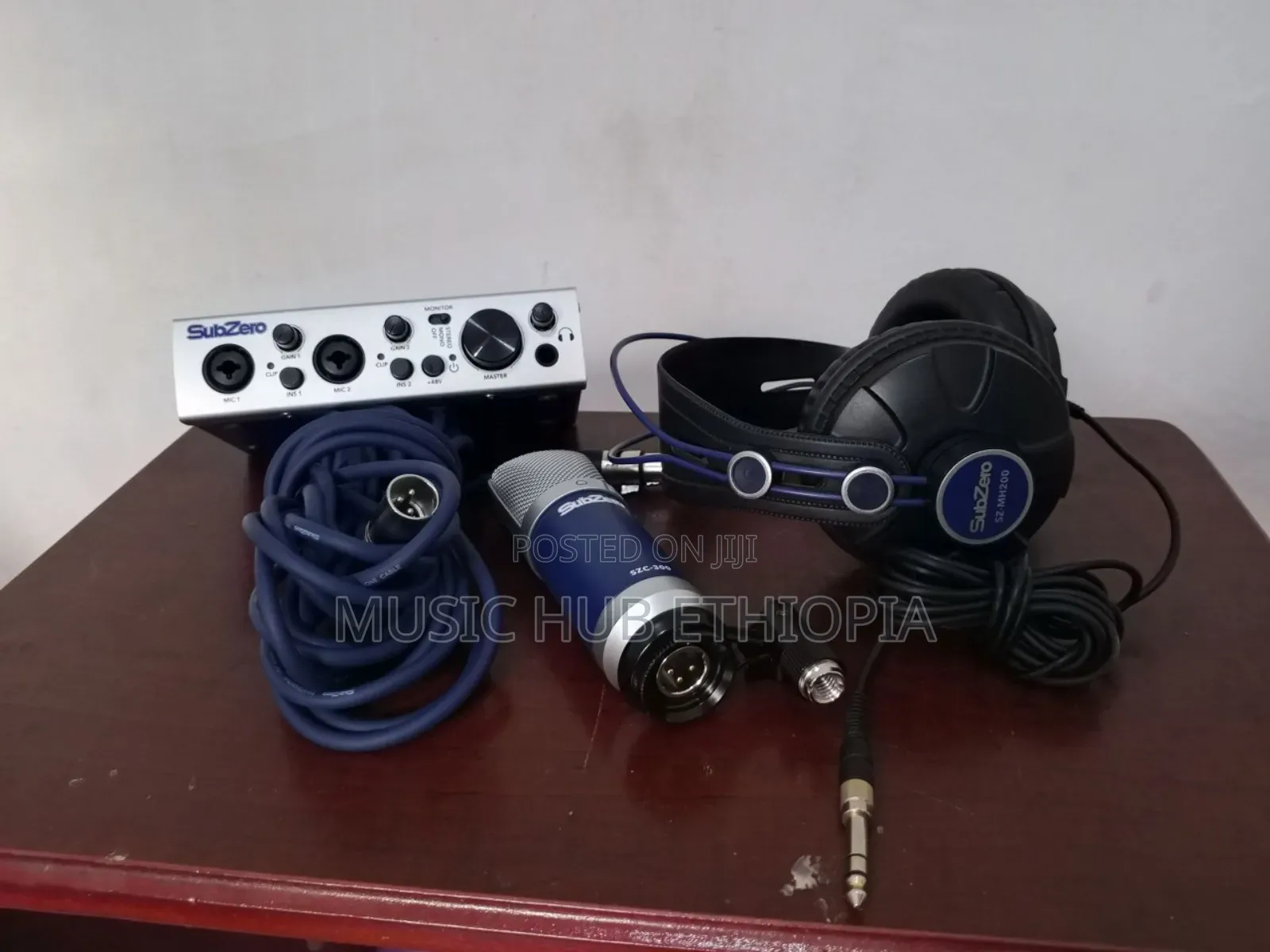 Subzero Base-2 Bundle Audio Recording Equipment