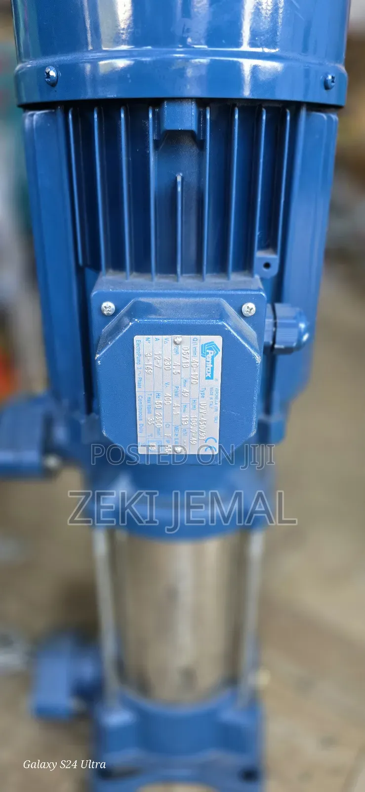 Pentax Labiyajo Pump 4.5hp 380v Italy