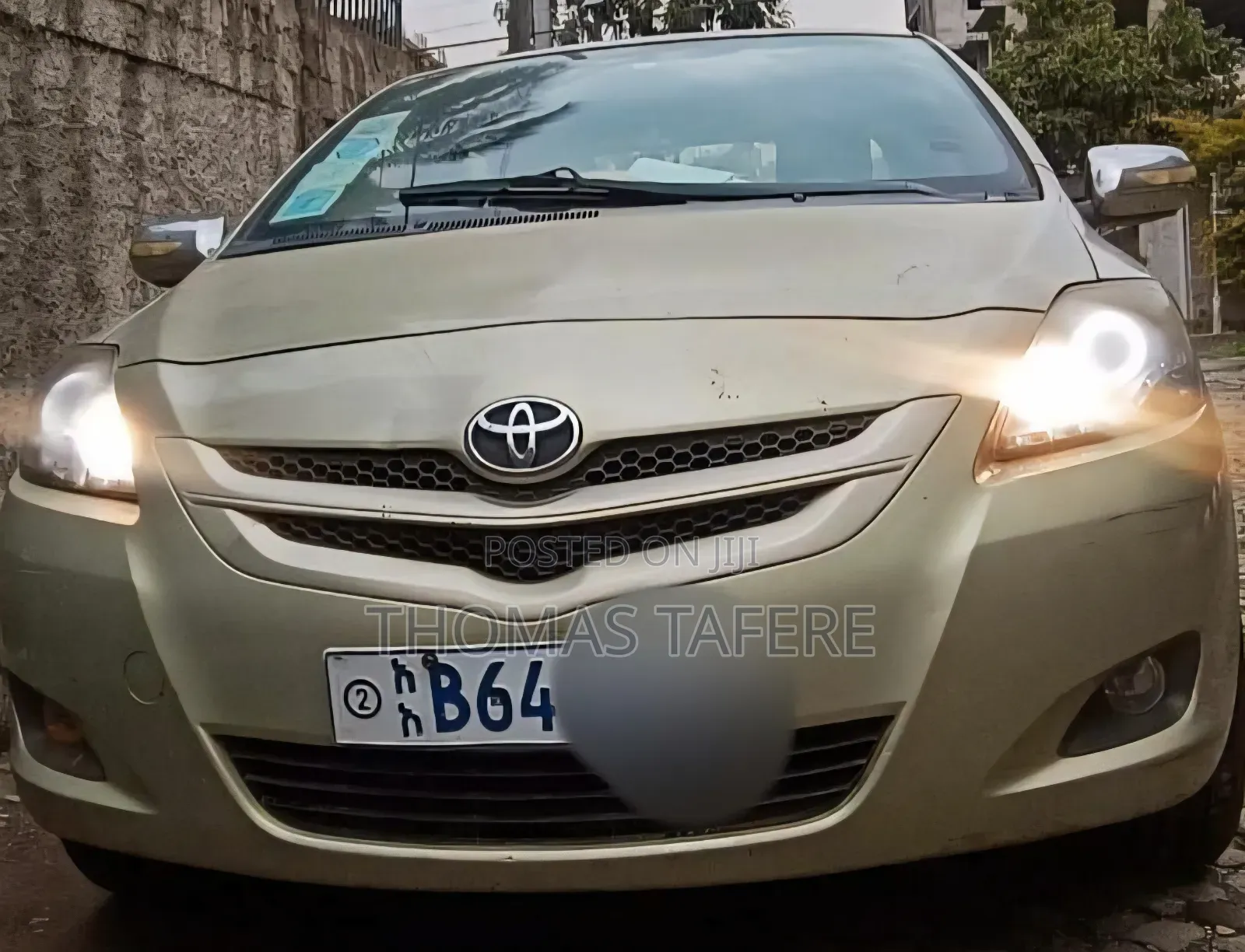 Toyota Yaris 2008 Gold