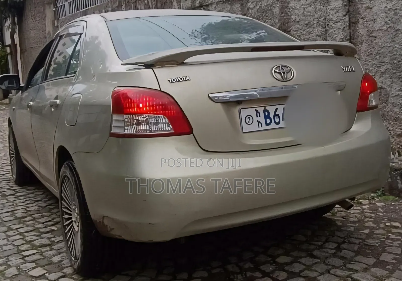 Toyota Yaris 2008 Gold