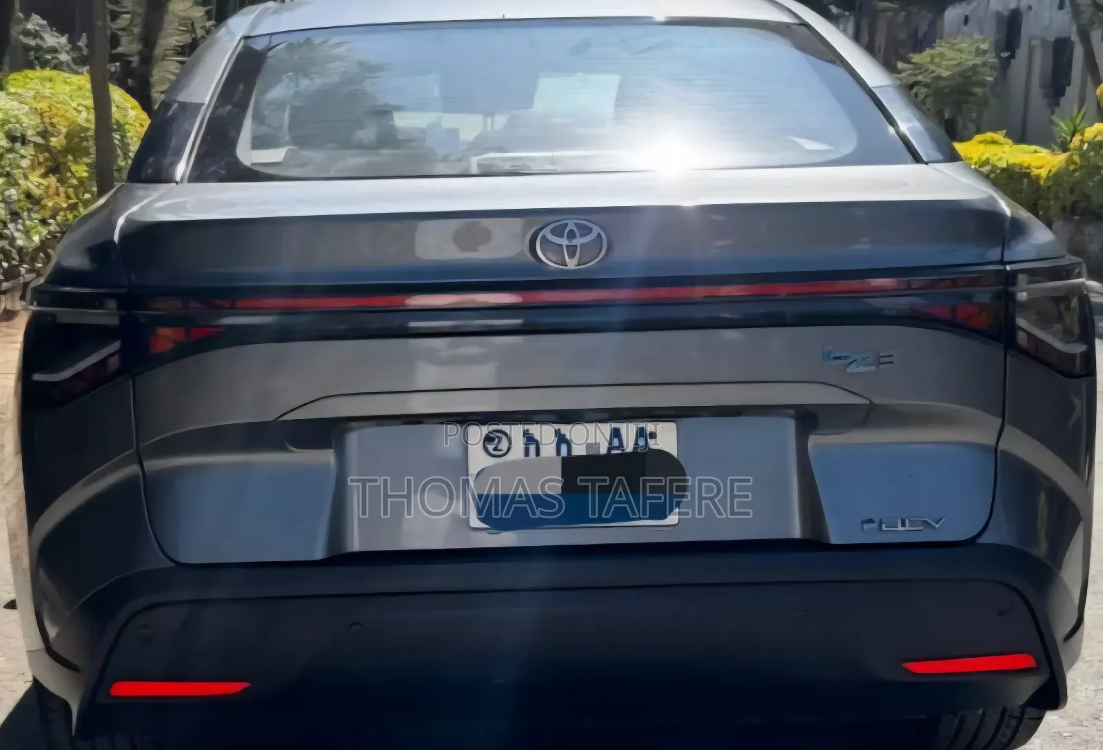 Toyota bZ3 2024 Gray