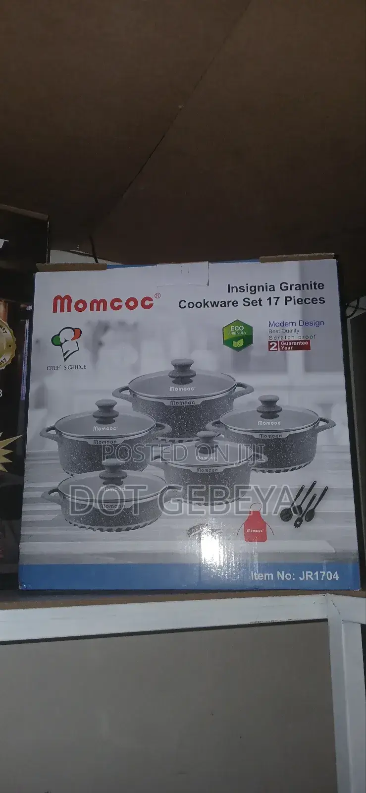 Momcoc Insignia Granite 17-Piece