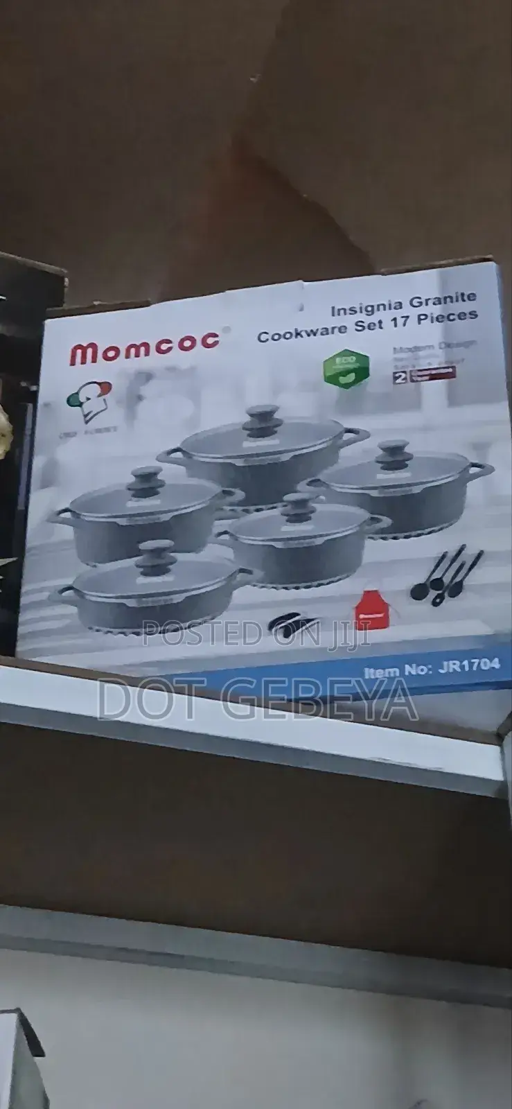 Momcoc Insignia Granite 17-Piece