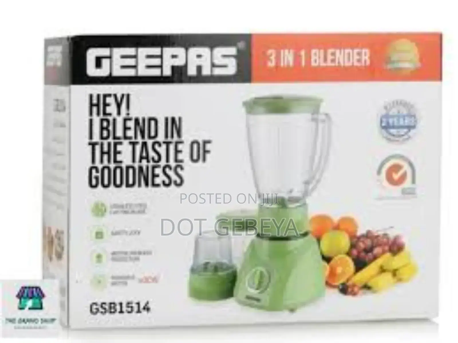 Geepers 3 In 1 Juicer