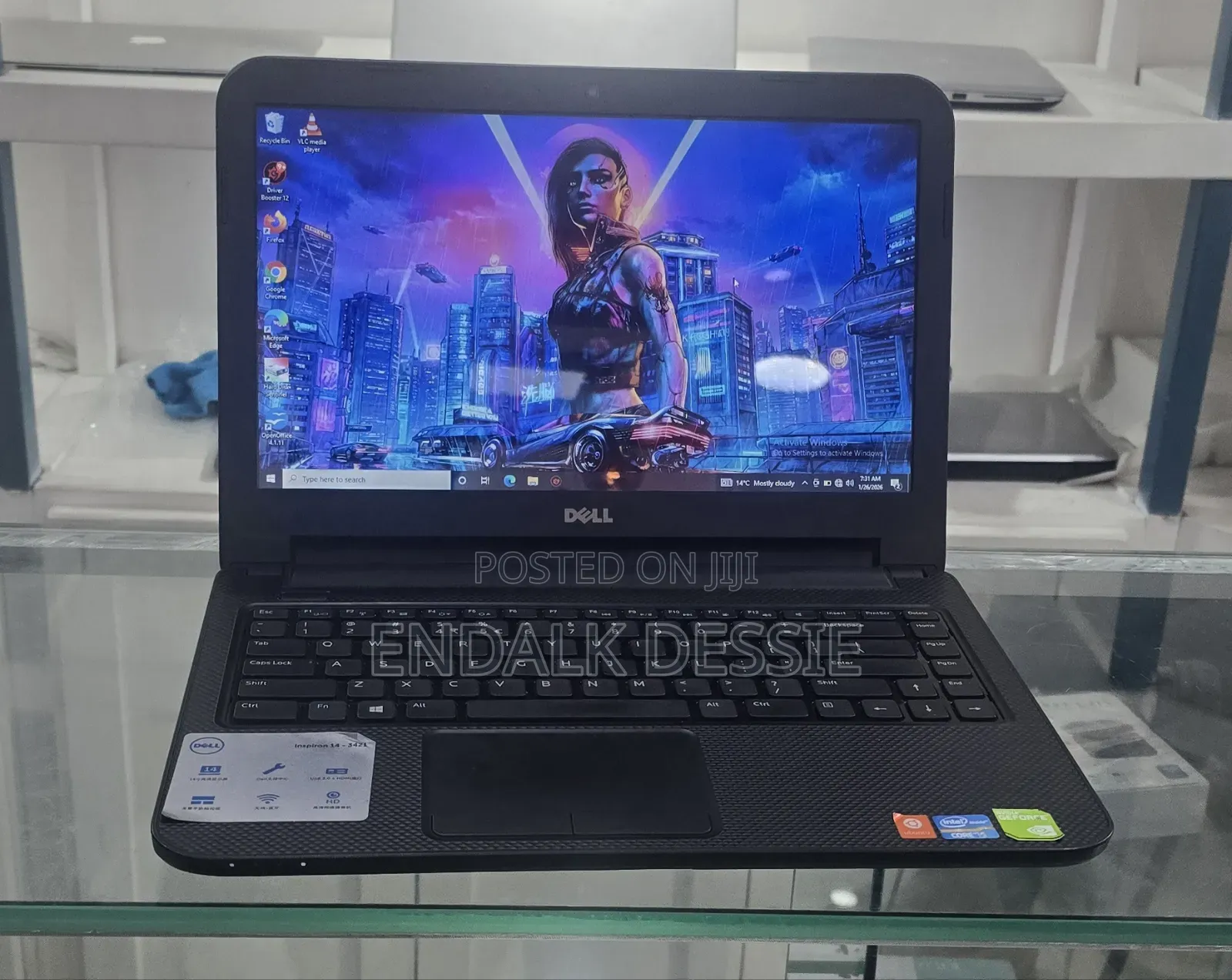 New Laptop Dell 6GB Intel Core I5 HDD 500GB