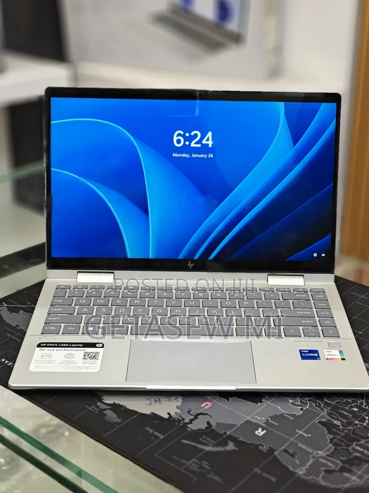 New Laptop HP Envy X360 16GB Intel Core i7 SSD 1T