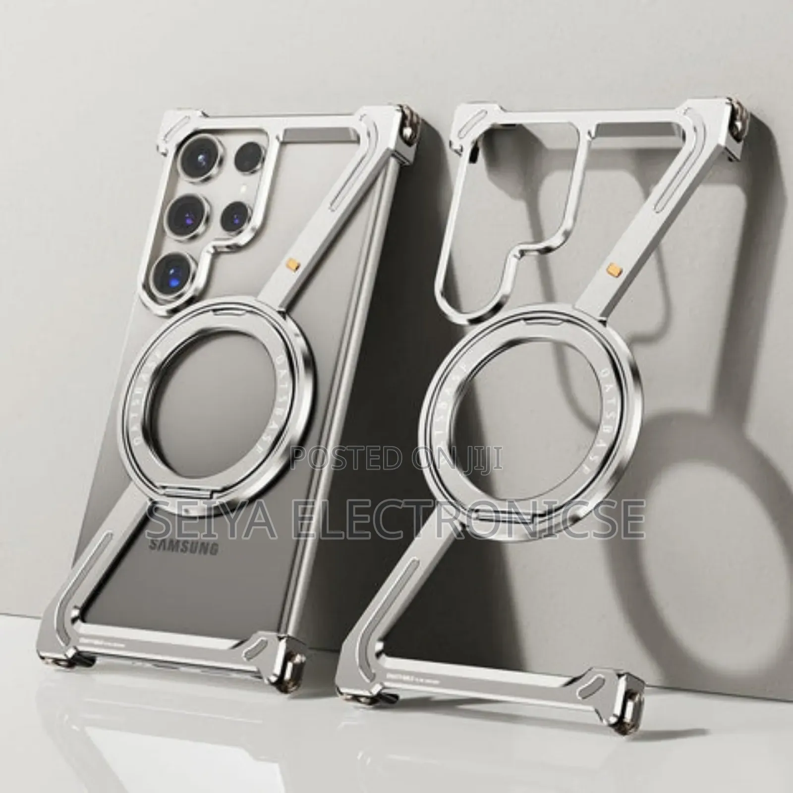 Ultra S24 Case Z- Shap Freamlass Metal Case