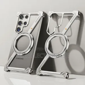 Ultra S24 Case Z- Shap Freamlass Metal Case