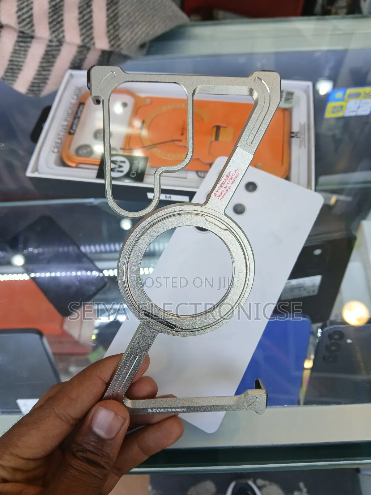 Ultra S24 Case Z- Shap Freamlass Metal Case