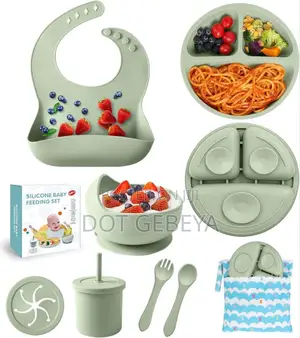 Silicone Baby Feeding Set