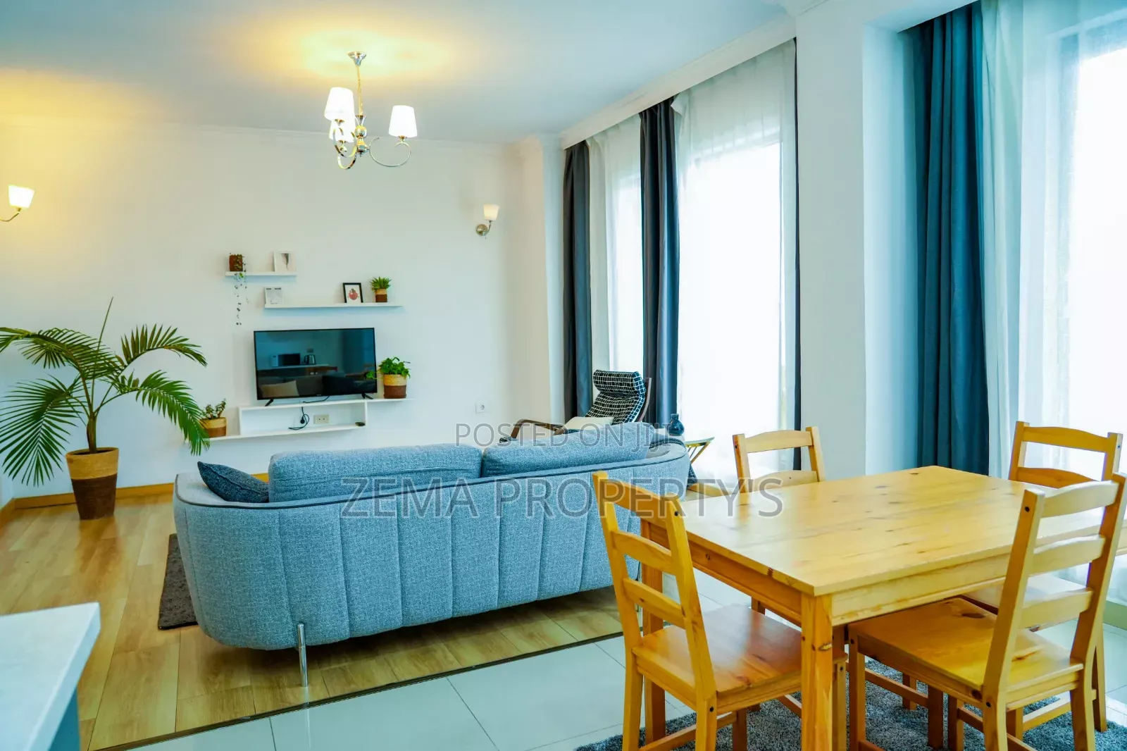 Furnished 2bdrm Apartment in Bole for rent