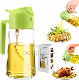 2in1 Oil Spary and Dispenser Bottle