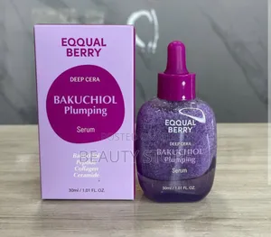 Eqqualberry Deep Cera Bakuchiol Plumping Serum.