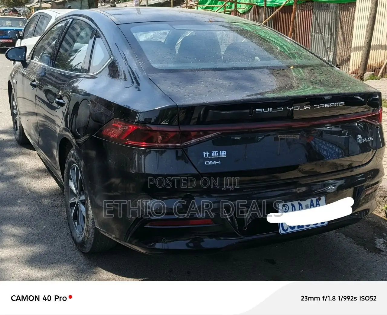 BYD Qin Plus DM-i 2024 Matt Black