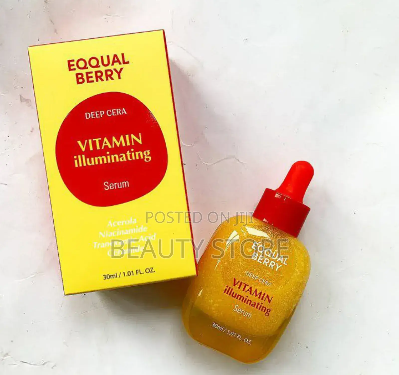 Eqqual Berry Deep Cera Vitamin Illuminating Serum.