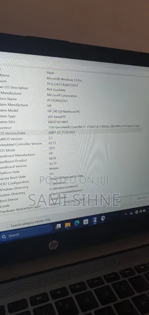 Laptop HP 240 G8 8GB Intel Core I7 SSD 256GB