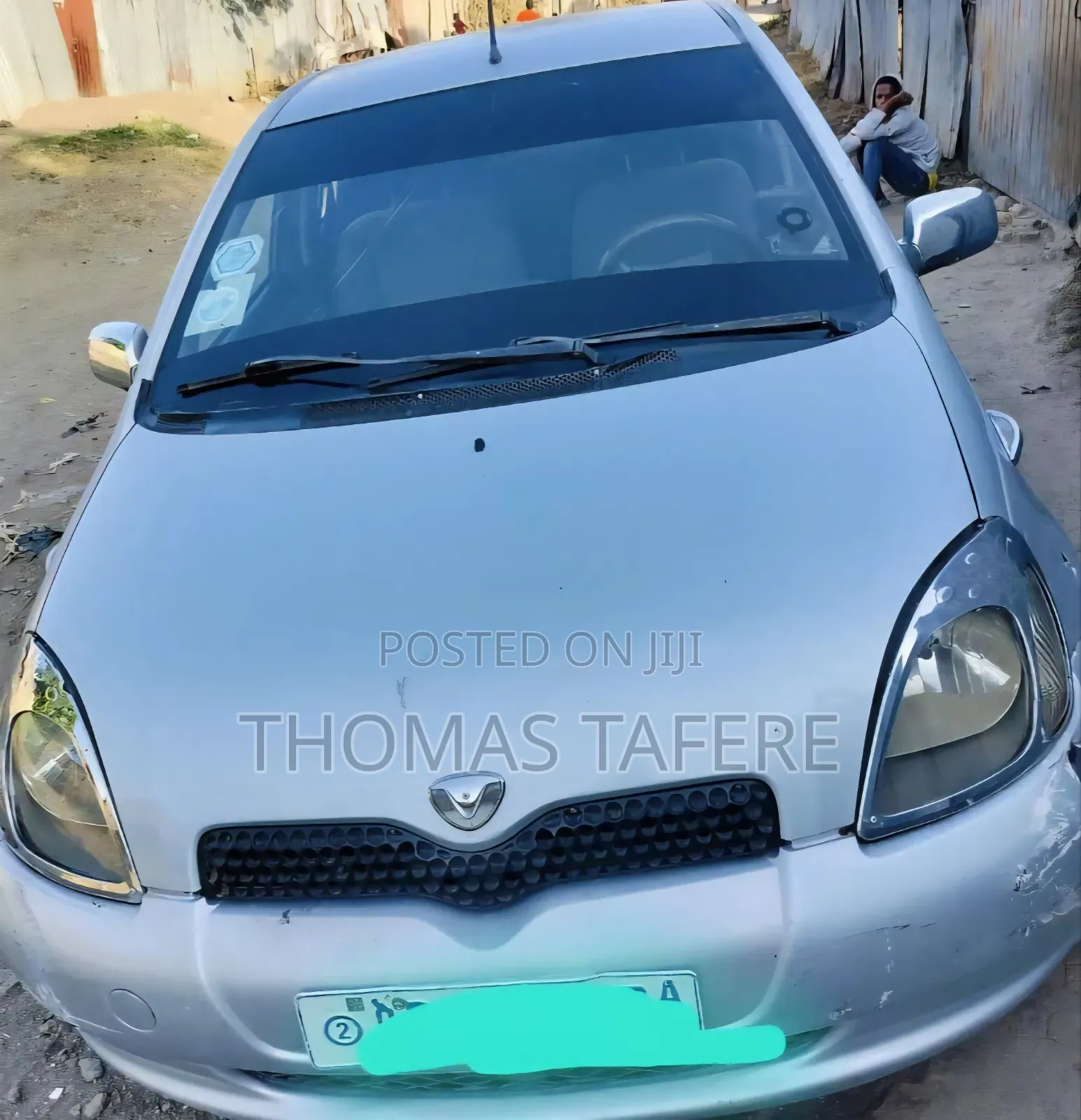 Toyota Vitz 2001 Silver
